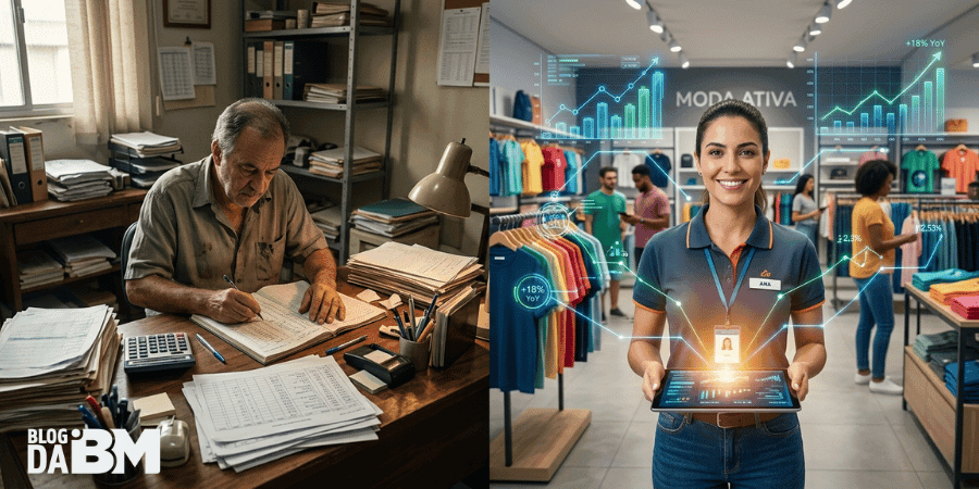 Sua loja sobrevive de intuição ou de dados? O salto para a gestão moderna