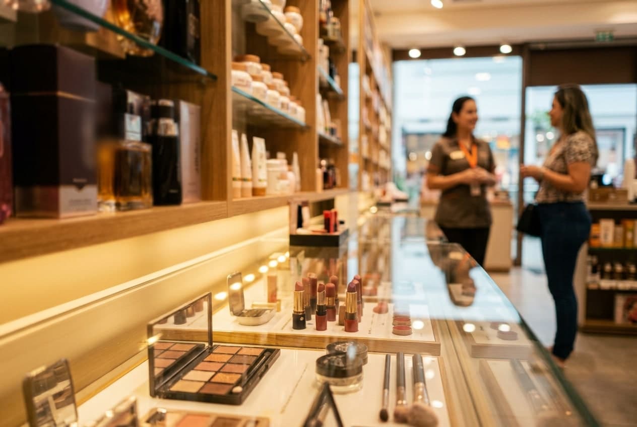 Loja de cosméticos e perfumaria