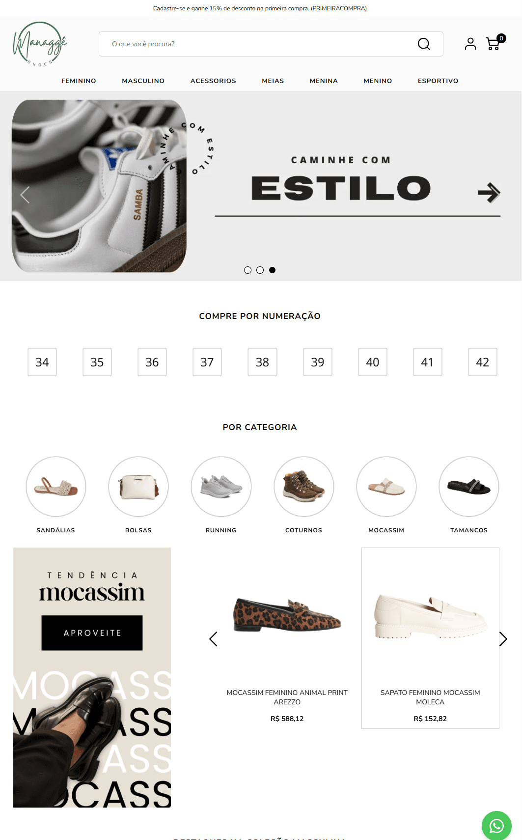 Exemplo de loja virtual com tema personalizado